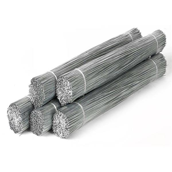250mm Soft Construction Straight Cutting Galvanized Binding Wire