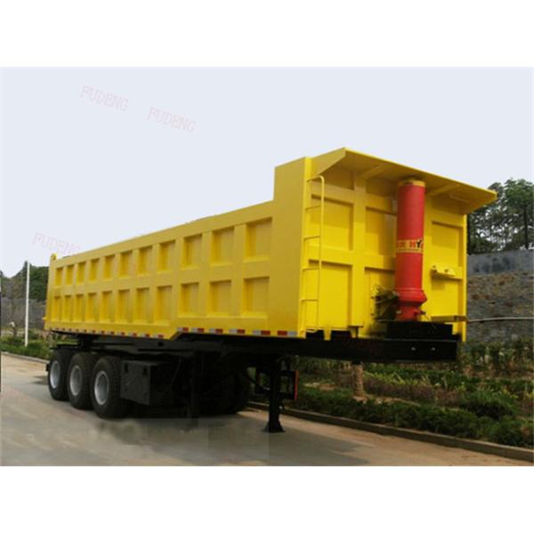 55 Tons Hydraulic 3 Axles 45cbm Tipper Semi Trailer with BPW alxe