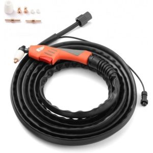 Portable 4m Cable Plasma Cutting Torch P31 40A With 2 Socket Pins
