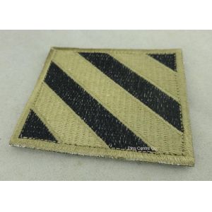 USA Air Force Clothes Lapel Patches , Iron Glue Patches For Military