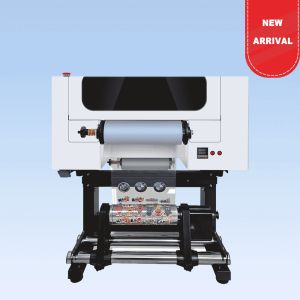 Wholesale 30CM UV DTF Roll To Roll Printer With Two Head A3 UV DTF For Bottle Acrylic from china suppliers