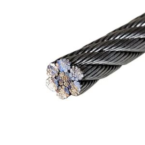 High Carbon Galvanized Steel Wire Rope with 7x7 6x19 and 6x36 Construction for