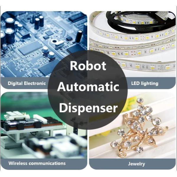 Silicone Glue Dispensing Robot Semi Automatic 110V 220V 15kg