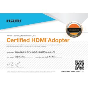 Guangdong SIPU Communication Equipment Company Ltd. Certifications