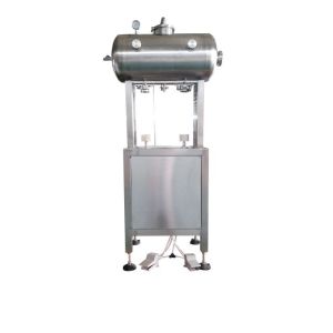 2 Heads Keg Filling Machine , Bottle Filling Equipment With Fast Filling Speed
