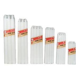 Stick Taper Church Prayer Custom Religious Candle 30cm White