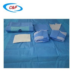 Customizable Disposable Surgical Pack Blue Color Orthopedic Set for Extremity