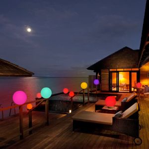 wireless glow illuminated bulb rgb led ball