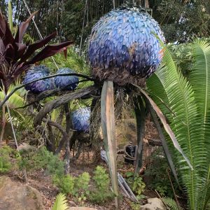 Custom Landing Jewerlry Real Touch Artificial Flowers Exotic Landscaping Plants