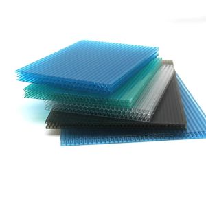 6mm-16mm Tinted Honeycomb Polycarbonate Sheet Hollow