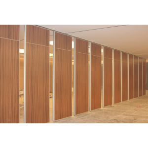 Movable Sliding Doors / Acoustic Partition Walls With Aluminium Profiles