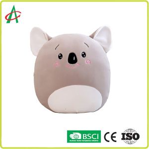 11'' Soft Polyester Stuffed Animal Toy With Cotton Candy Texture