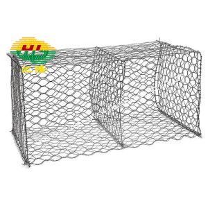 China 2m X 1m X 1m Gabion Box Wire Mesh 0.5m-2m Height Lacing Wire 2.2mm-3.2mm on sale