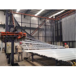 Wholesale Europen Union Certificate Customized Voltage Vertical Powder Coating Line For Aluminum Profiles With Single / Three Phase Power Supply from china suppliers