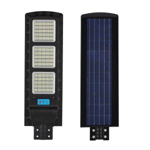 300w ABS material integrated all in one led solar powered street light