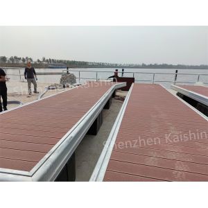 WPC Floating Bridge Jet Ski Pontoon Dock Aluminium Floating Pontoon
