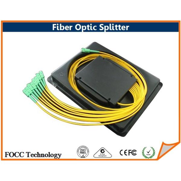 Multiport FBT Network Fiber Optic Splitter , Passive Optical Power Ra\ck Mount