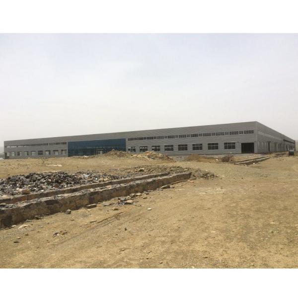 ISO Certified Prefabricated Steel Structure Building for Commercial Use
