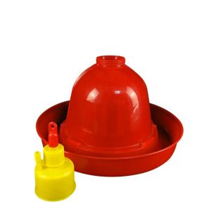Plasson Plastic Chicken Feeders Waterers Bell Poultry HDPE