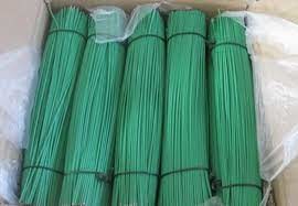 PVC Coated Reinforcement Tie Wire 500mm Straight Cut Metal Binding Wire 500 MPa