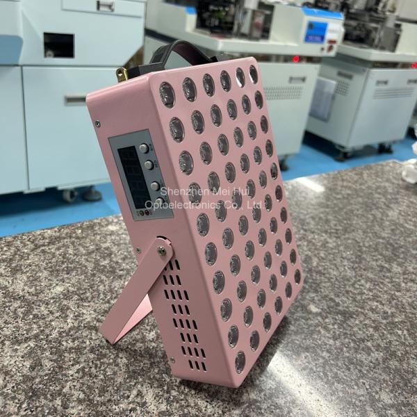 Wrinkle Remover 660nm 850nm Pink Led Light Therapy Machine with 45mW/cm2 Irradiance