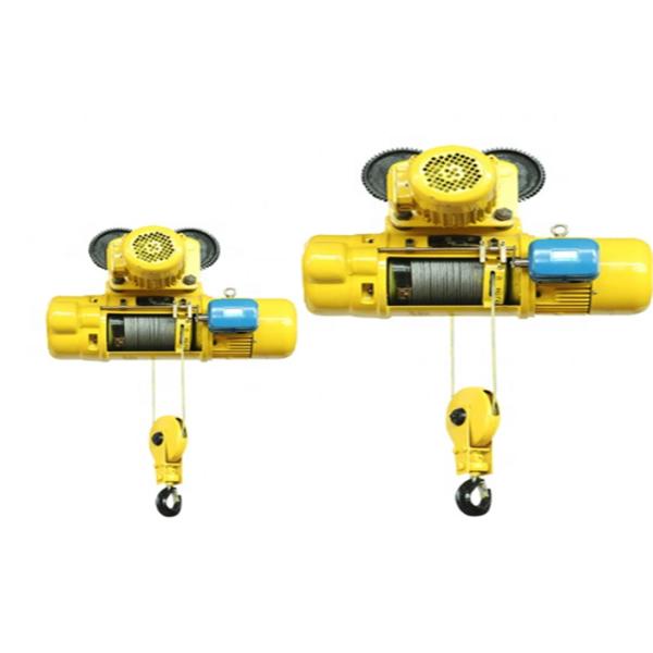 Pendent Control 0.5 Ton / 2 Ton Electric Wire Rope Hoist For Construction