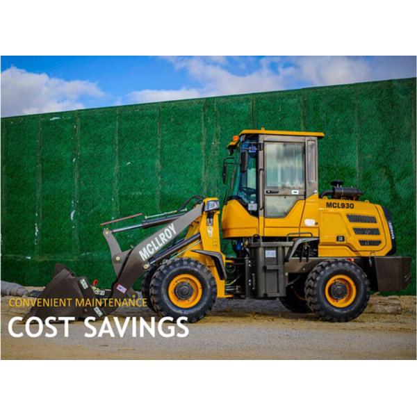 Small Compact Articulated Wheel Loader For Construction Engineering