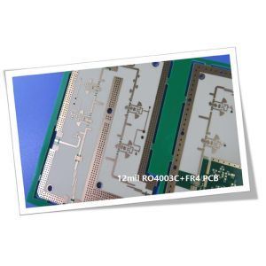 China 6-layer Hybrid PCB RO4003C High Tg And FR4 HASL 2.24mm Finished Circuit on sale