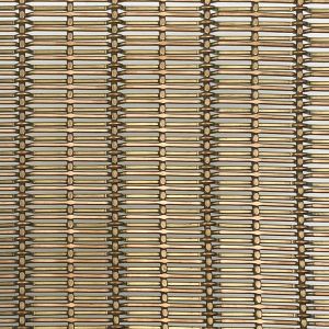 High Strength Woven Brass Wire Mesh Panels Zinc Plating