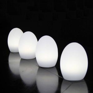 Buy cheap Cordless Egg Shaped LED Lights , Egg Mood Lamp For Outdoor Night Club from wholesalers