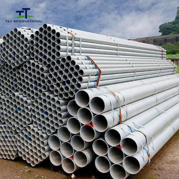Zinc Oxide Galvanized Plumbing Pipe Preventing Oxidation Long Lifespan SGS