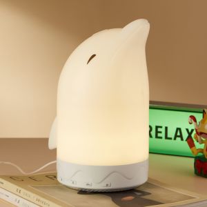 MUSIC DOLPHIN Humidifier Aromatherapy Lamp White Noise Sleep Device (Bedroom