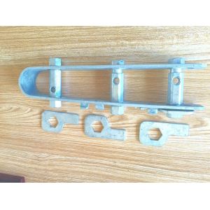 Trellis Wire Tensioner Galvanized Anti Hail One Hole Anchor Clamp Support Clamp