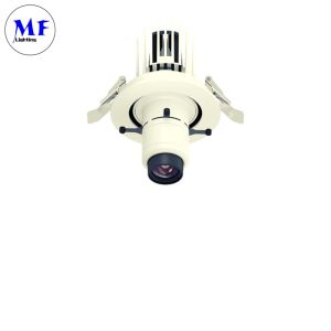 Embedded Contour Gimbal Light Optical Lighting LED Shapeable Magnetic Track