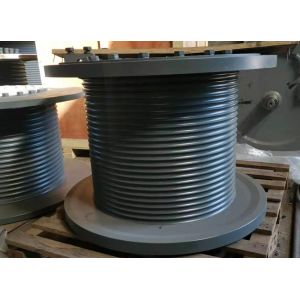 Buy cheap LBS 80KN Pulling Force Rope Winch Drum With 24mm Steel Wire from wholesalers