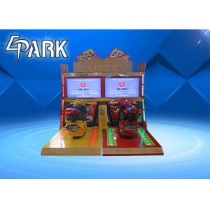 Luxury Amusement Arcade Motor Racing Game Console / Adult Car Racing Machine