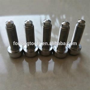 DIN Standard M7 x 24mm 6AL-4V Titanium Alloy Bolt for BBS Split Rim Wheels Best