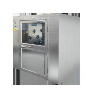 stainless steel Dynamic Electrical Pass Through Box UV Clean Room Pass Thru Box