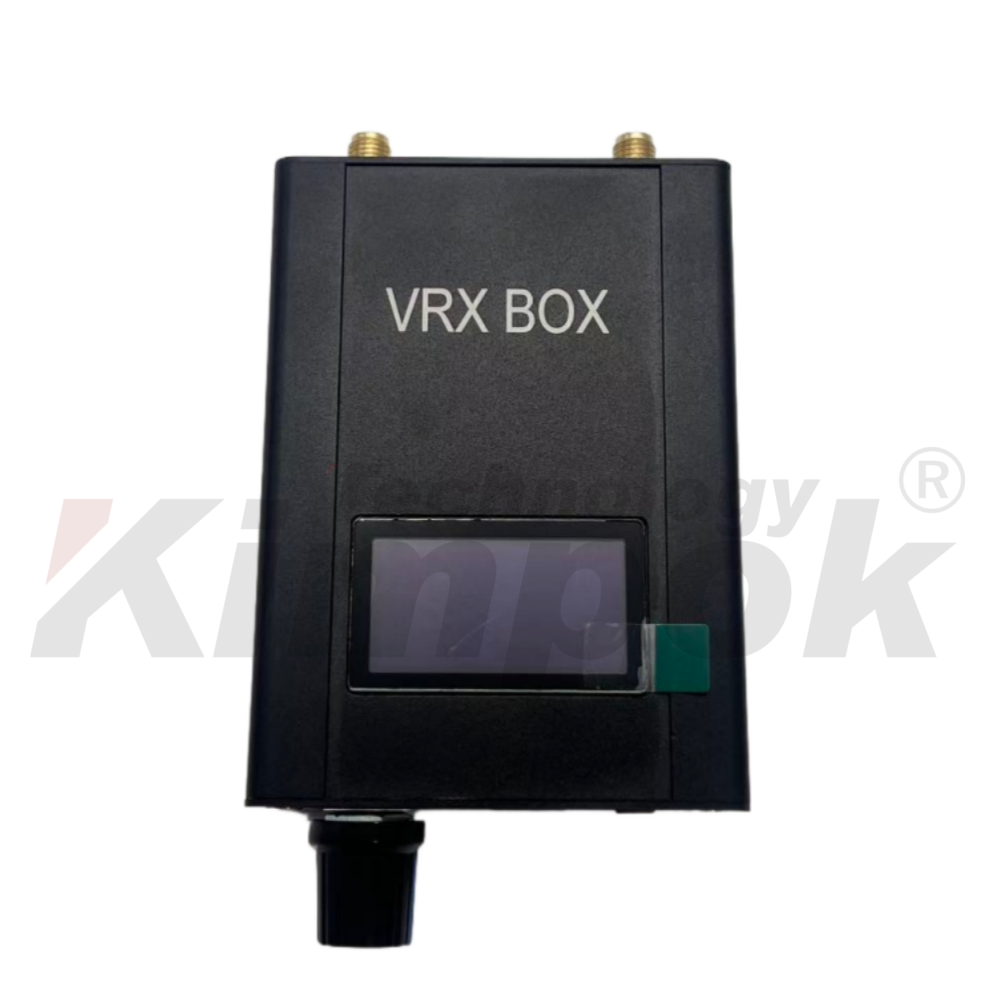 7.2G VRX BOX FPV Video Receiver with 64 Channels and 6.1-7.2GHz Frequency Band for Stable Drone Transmission