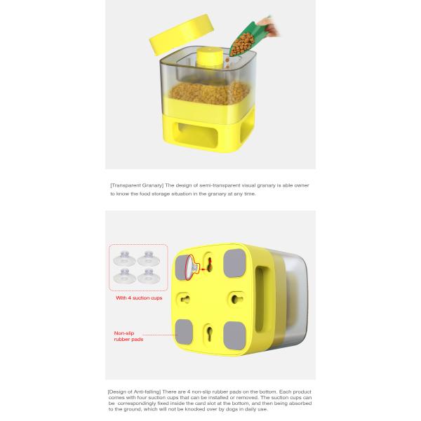 Multifunction Food Catapult Pet Slow Feeder Spiller Fun