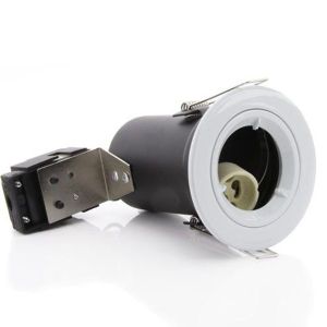China Fixed Fire Rated Downlight Fitting (White) on sale