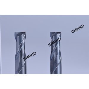 Carbide end mill , Upto HRC50 AlTiN Coating , 6mm Square End Mill , 2 Flute