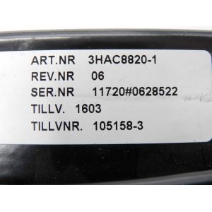 3HAC8820-1 brand new and original,CUSTOMER CONN. AXIS 4,3-5 working day of