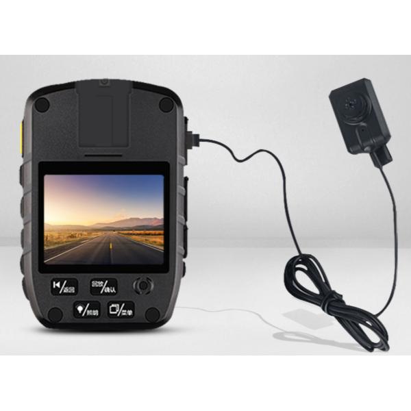 Quality 1290P HD Police WIFI Body Camera , P2P GPS Camera Recorder With HDMI And AV Jack for sale