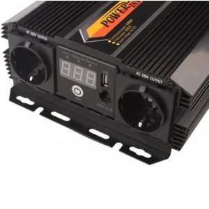 1000W 12v To 220v Power Inverter 12V To 110V Car Power Inverter With Dual AC