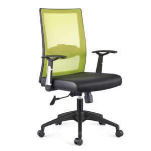 China Mid Back China Mesh Chair With Adjustable Lumbar Support on sale