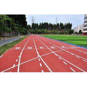 Professional IAAF Certified 13mm Prefabricated Rubber Running Track - No Pour