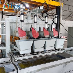 New Automatic Wet Concrete Dosing System Artificial Stone Manufacturing Machine