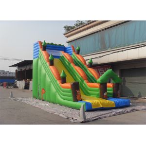 Jungle Forest Animal Commercial Inflatable Slide For Outdoor Use