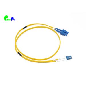LC UPC To SC UPC 2.0mm Single Mode Fiber Optic Patch Cable Duplex Jumper Patch